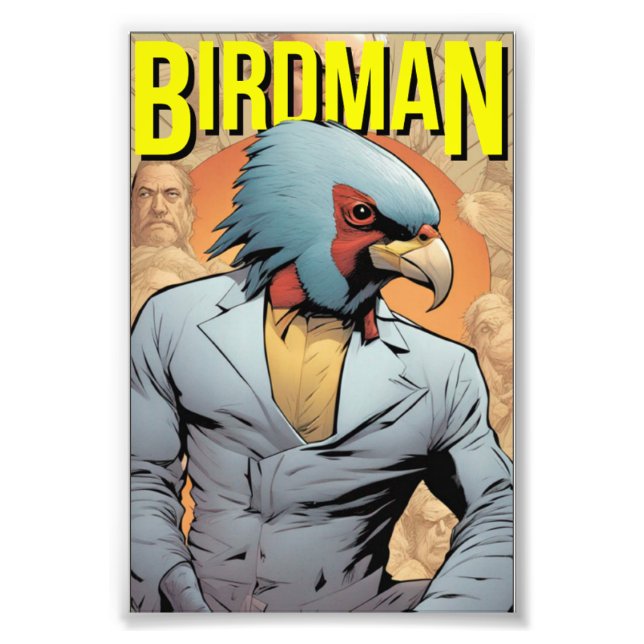 Impression Photo Birdman Comic (Devant)