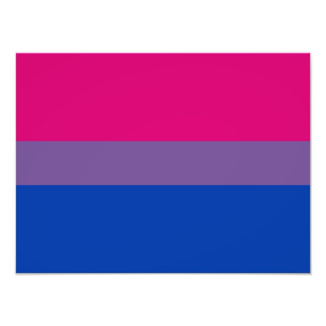 Impression Photo Bisexual pride (Devant)