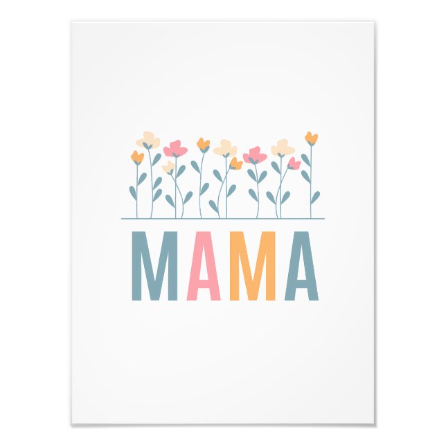 Impression Photo Bloomin' Mama (Devant)