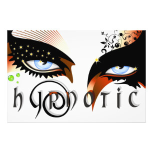 Impression Photo Blue Eyes Mode maquiller