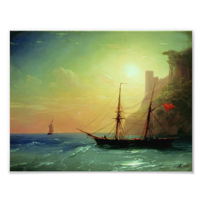 Impression Photo Bord de mer, Aivazovsky (Devant)