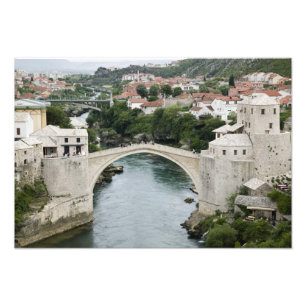 Impression Photo Bosnie-Herzégovine - Mostar. Le Vieux Pont