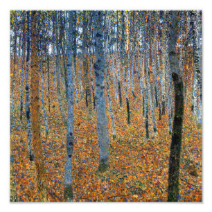 Impression Photo Bosquet de hêtres I Gustav Klimt