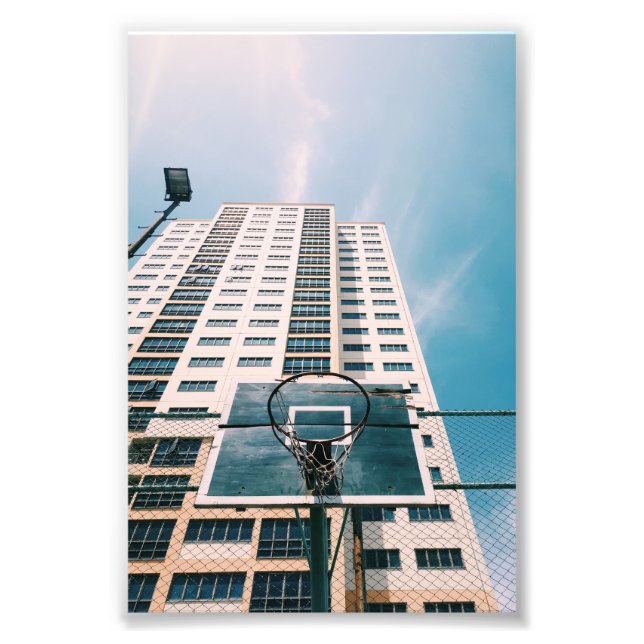 Impression Photo Boucle de basket-ball cool (Devant)
