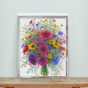 Impression Photo Bouquet de fleurs