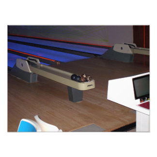 Impression Photo Bowling Ball Retour dans Canadian Bowling Alley