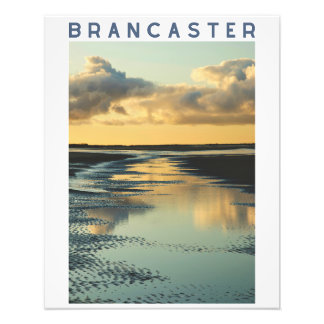 Impression Photo Brancaster Beach Reflections at Sunset, Norfolk