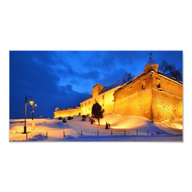 Impression Photo Brasov, Roumanie - La Forteresse (Devant)