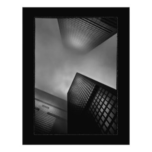 Impression Photo Brouillard de Downtown Fogfest No 1 avec frontière