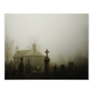 Impression Photo brouillard éffrayant