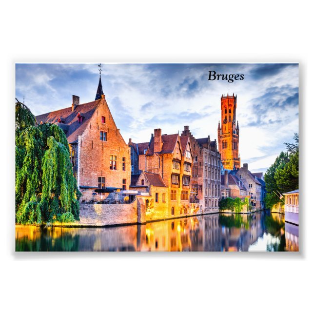 Impression Photo Bruges (Devant)