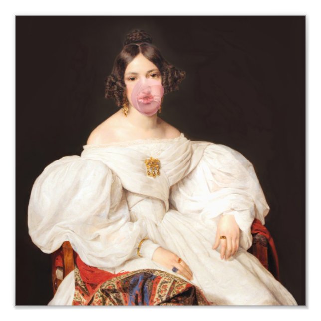 Impression Photo Bubble Gum Diva (Devant)