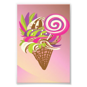 Impression Photo Bubblegum Ice Cream