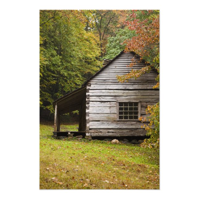Impression Photo Bud Ogle House, Great Smoky Mountains National (Devant)