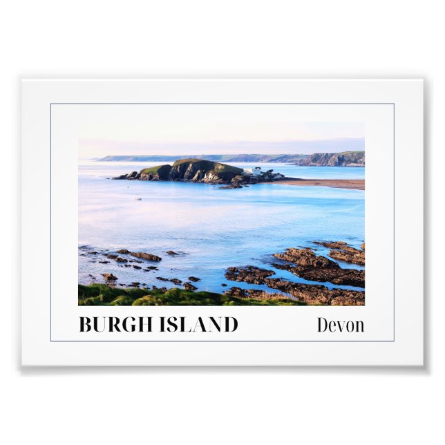 Impression Photo Burgh Island, Devon (Devant)