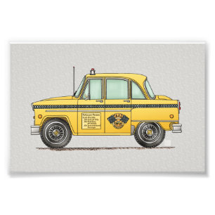 Impression Photo Cabine de taxi