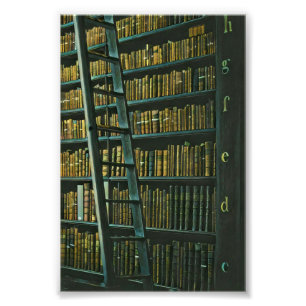 Impression Photo cadeau de lecture vintage