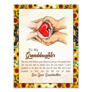 Impression Photo Cadeau Grandgirl | Love Grand-mère Famille Groupe