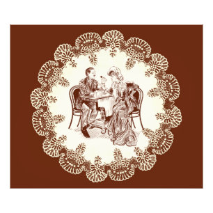 Impression Photo café et amour