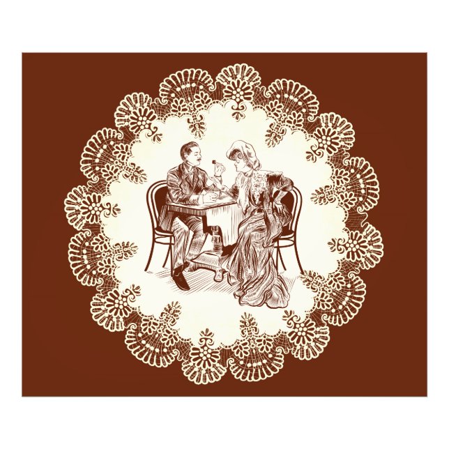 Impression Photo café et amour (Devant)