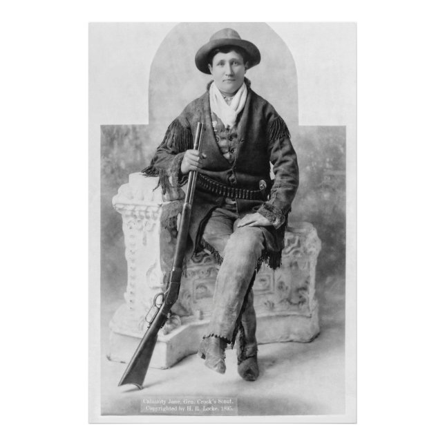 Impression Photo Calamité Scout Professionnelle Jane 1895 (Devant)