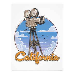 Impression Photo Caméra cinématographique californienne