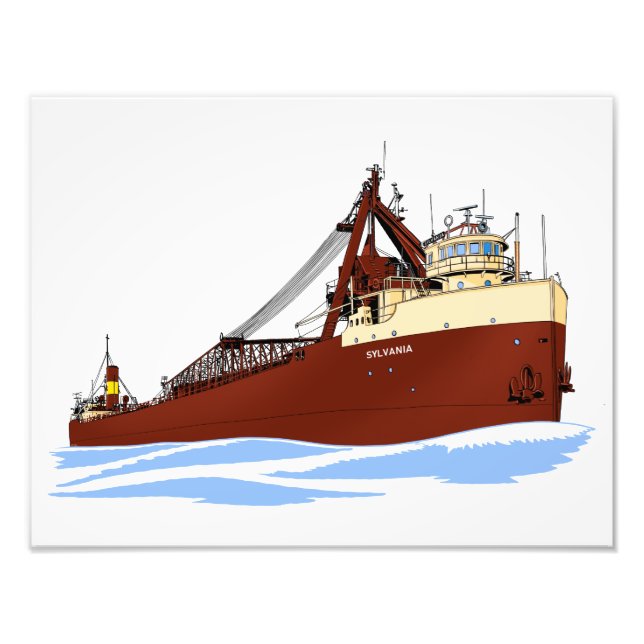 Impression Photo Camion-cargo des Grands Lacs Sylvania s/u Columbia (Devant)