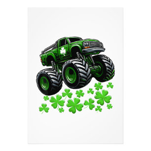 Impression Photo Camion Monstre St Patrick Jour de la Saint-Patrick
