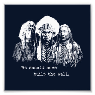 Impression Photo Campagne Native American Immigrant