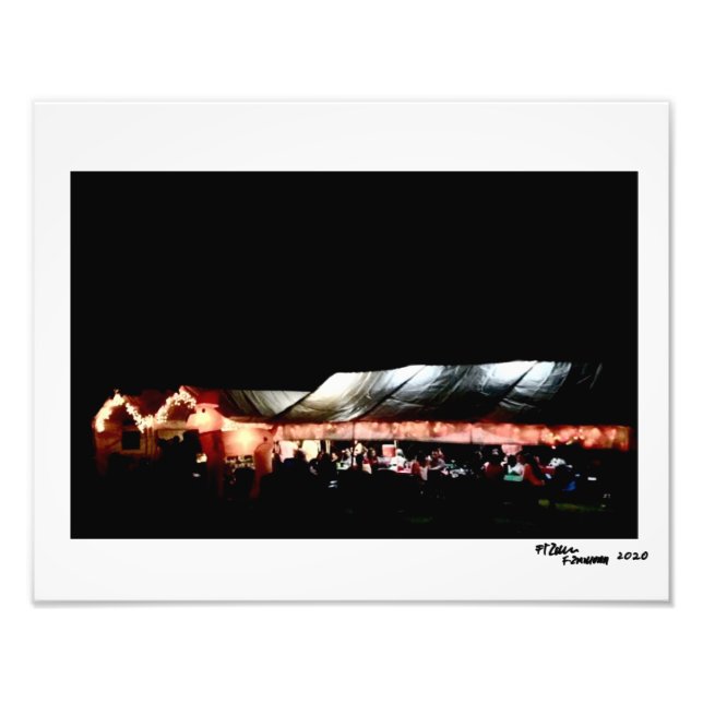 Impression Photo Camping de cochon (Devant)