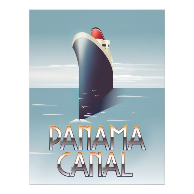 Impression Photo Canal de Panama (Devant)