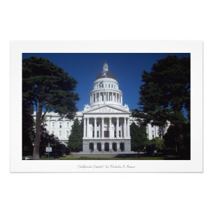 Impression Photo "Capitol de la Californie," Sacramento