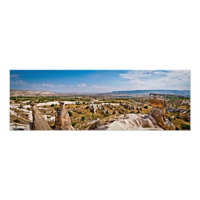 Impression Photo Cappadoce, Turquie Panoramique (Devant)