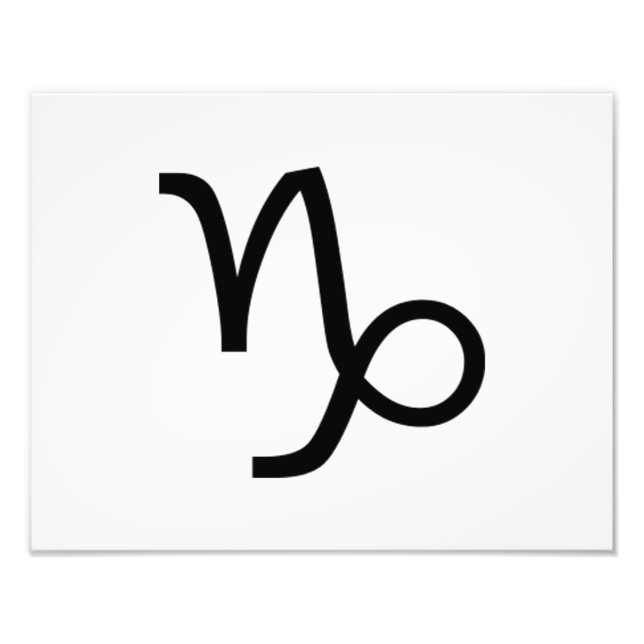 Impression Photo Capricorne (Devant)