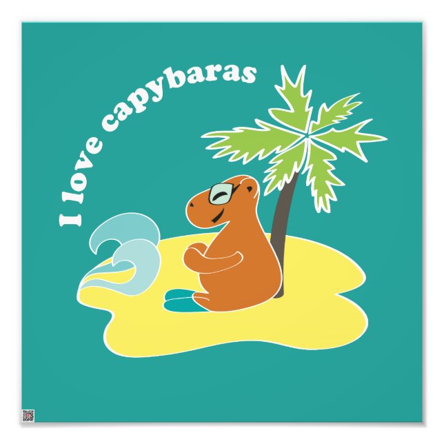 Impression Photo Capybara (Devant)