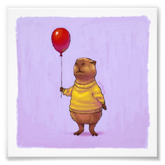 Impression Photo Capybulon (Devant)