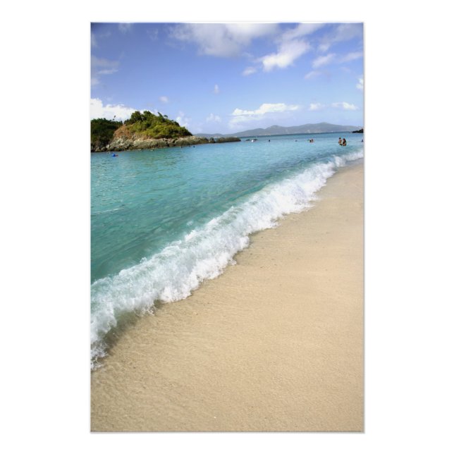 Impression Photo Caraïbes, îles Vierges américaines, St. John, (Devant)
