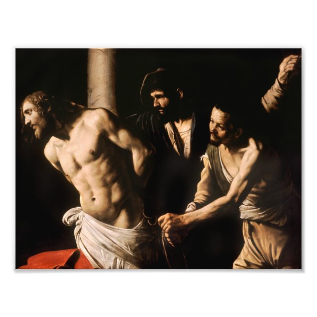 Impression Photo Caravaggio - Christ à la colonne (Devant)