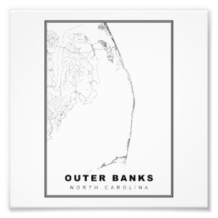 Impression Photo Carte des banques extérieures