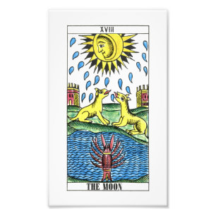 Impression Photo Carte Moon Tarot