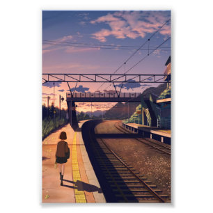 Impression Photo Carte postale d'art animé