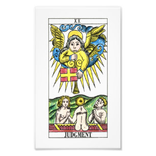 Impression Photo Carte Tarot du jugement