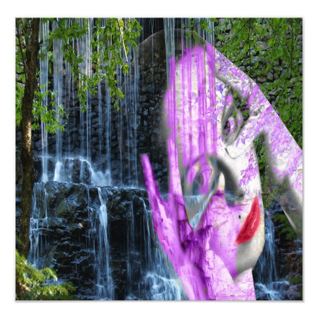 Impression Photo Cascade (Devant)