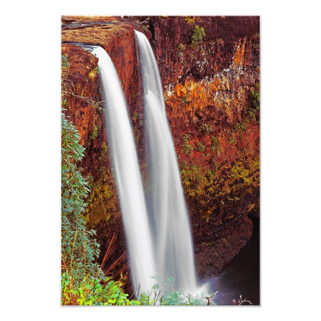 Impression Photo Cascade hawaïenne (Devant)