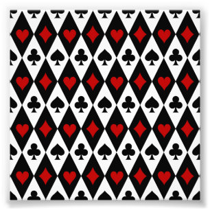 Impression Photo Casino du Joueur de cartes Blackjack Las Vegas