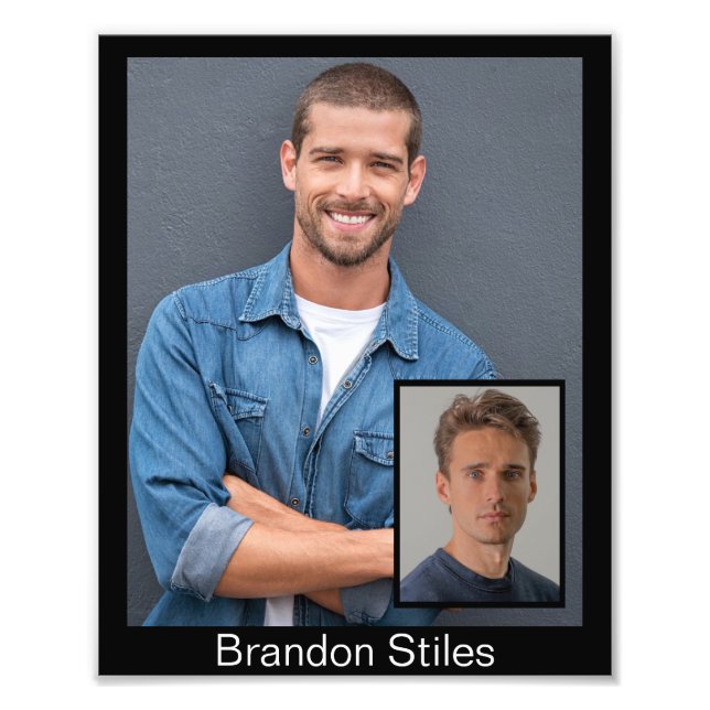 Impression Photo Casques de 8 x 10 pour appels de moulage | Inserti (Devant)