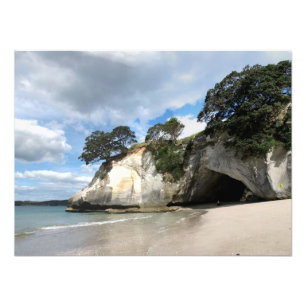 Impression Photo Cathedral Cove, Coromandel, Nouvelle-Zélande