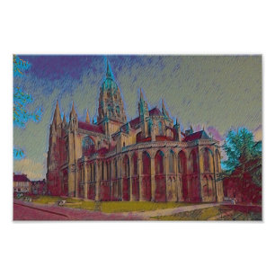 Impression Photo Cathédrale de Bayeux