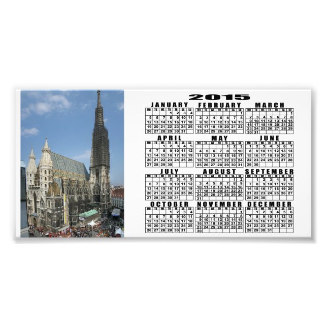 Impression Photo Cathédrale Saint-Étienne, Vienne Autriche (Devant)