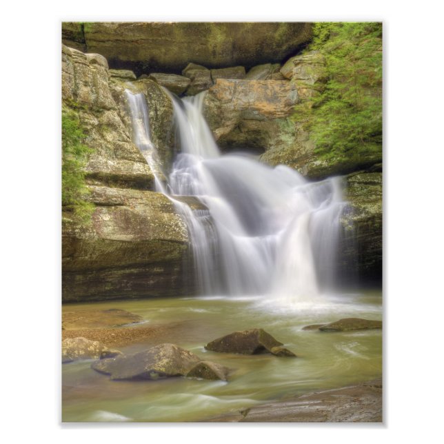 Impression Photo Cedar Falls, Hocking Hills Ohio (Devant)